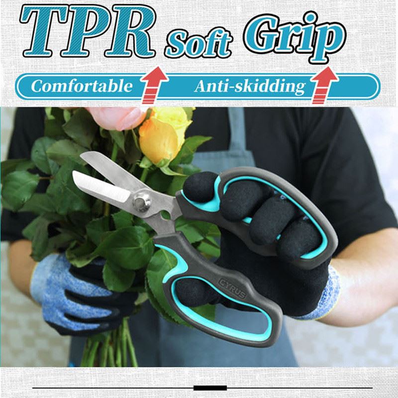 flower pruners soft grip