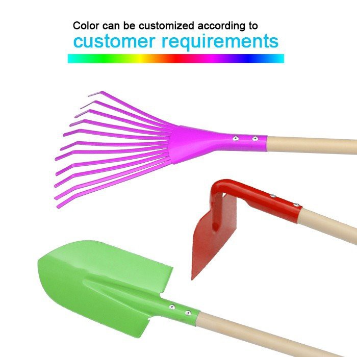 Carbon steel Kids garden tools set