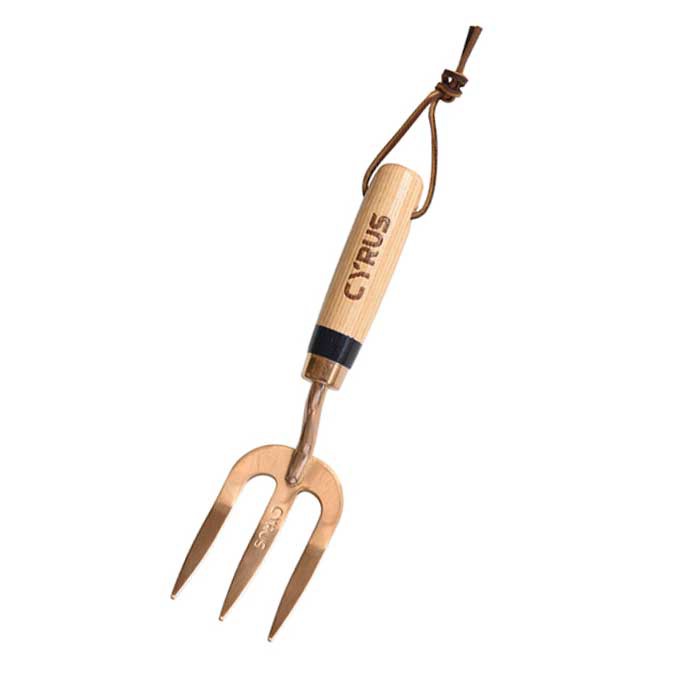 Садова ручна вилка з нержавіючої сталі