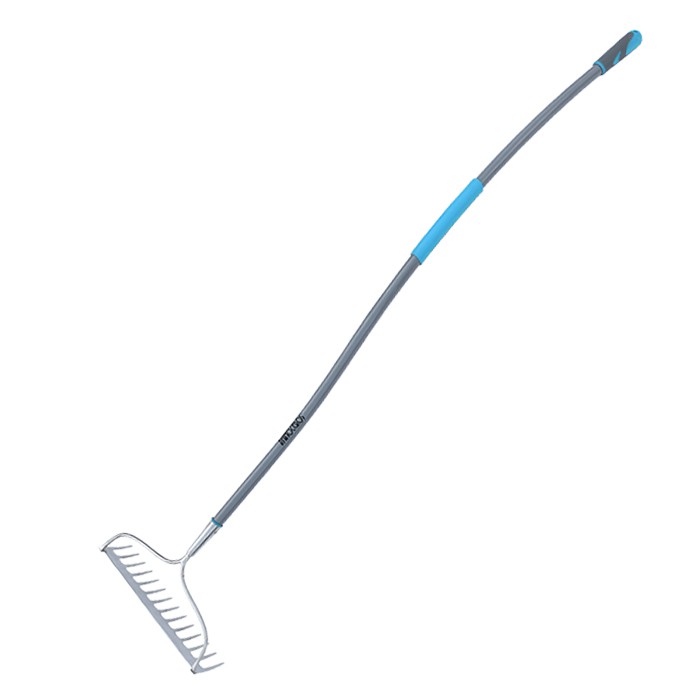 Великі металеві граблі